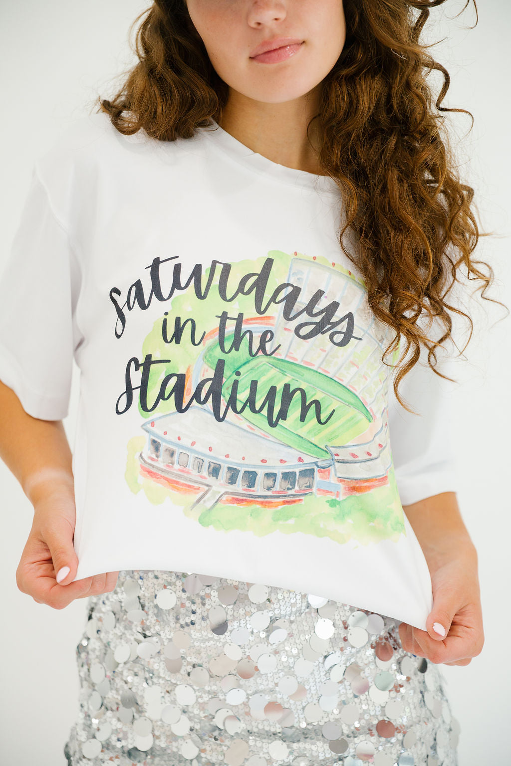 SATURDAYS IN THE STADIUM TEE TEE Judith March