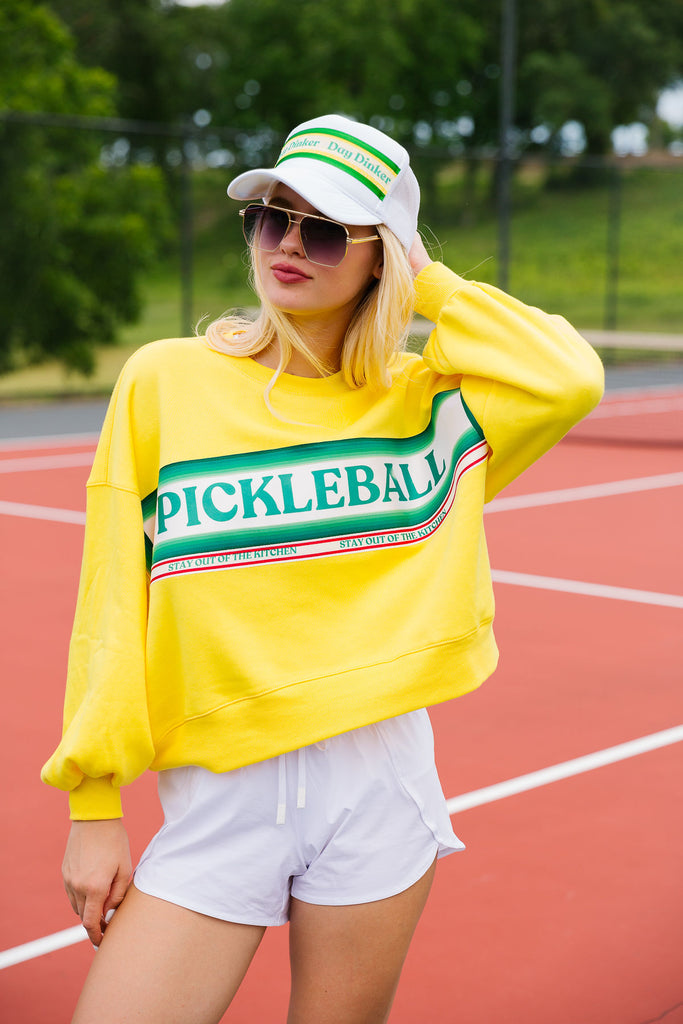 RETRO PICKLEBALL PULLOVER PULLOVER Judith March   