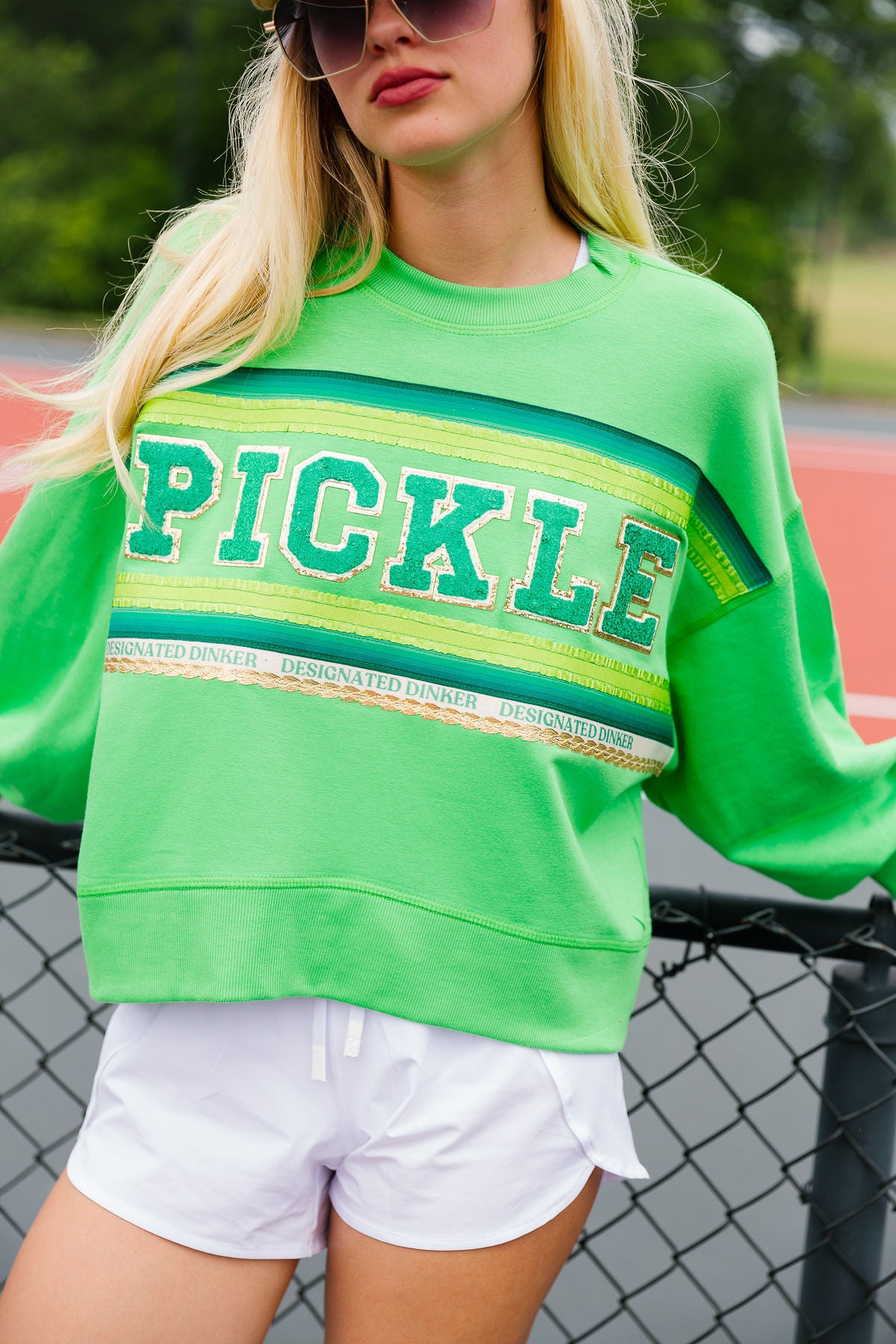 DESIGNATED DINKER PICKLEBALL PULLOVER PULLOVER Judith March   