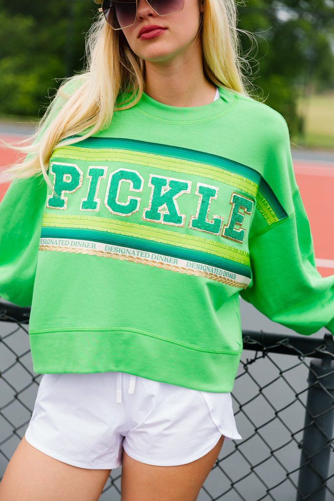DESIGNATED DINKER PICKLEBALL PULLOVER PULLOVER Judith March   