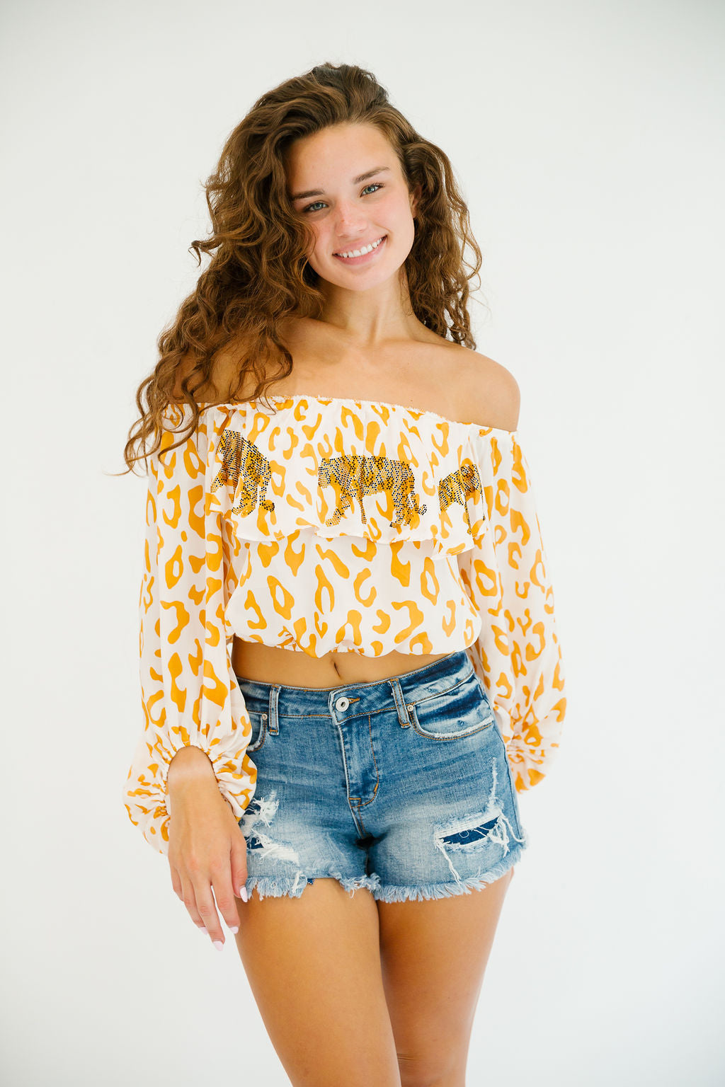 WILD SIDE LONG-SLEEVE TOP TOP Judith March