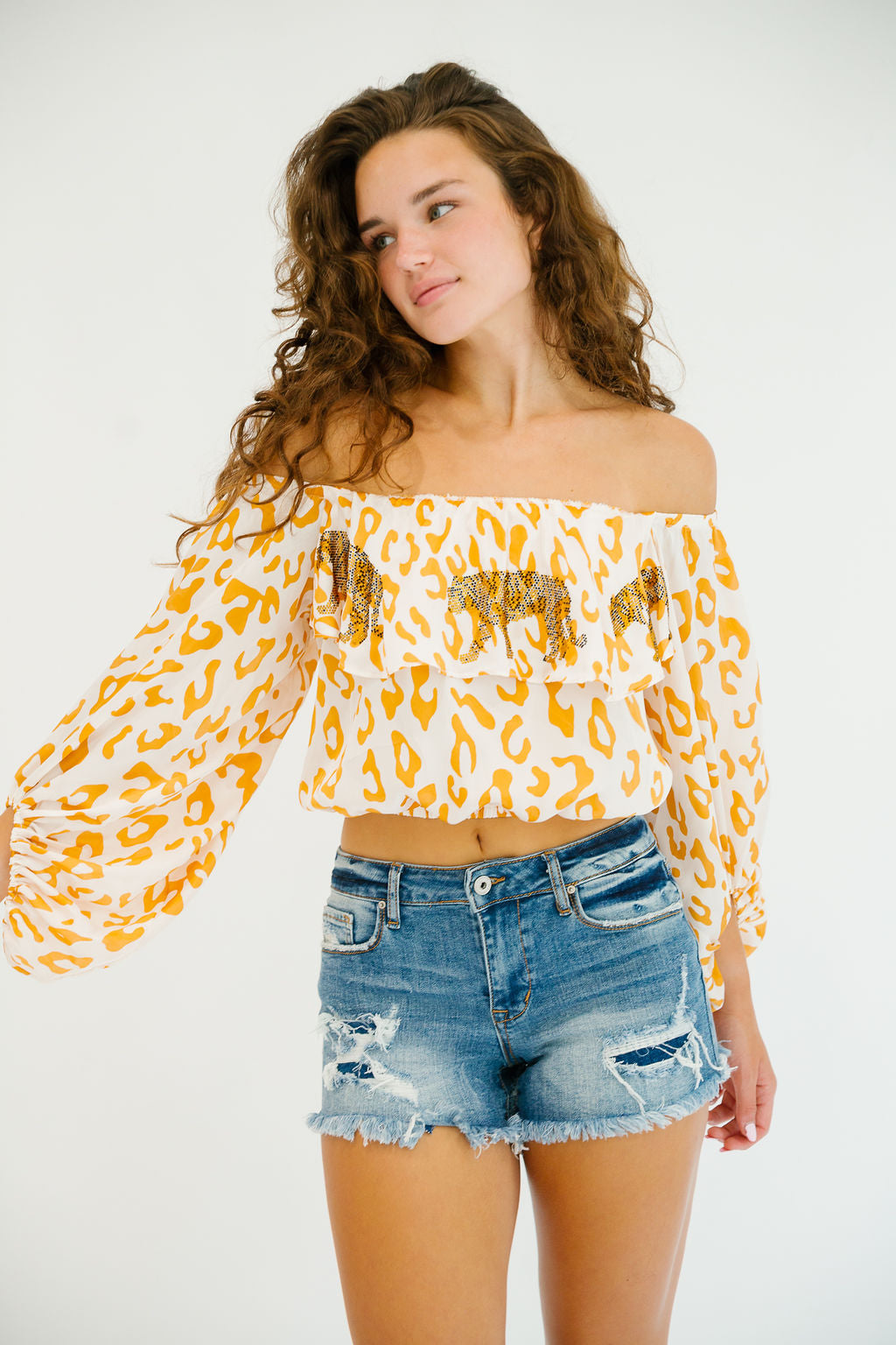 WILD SIDE LONG-SLEEVE TOP TOP Judith March