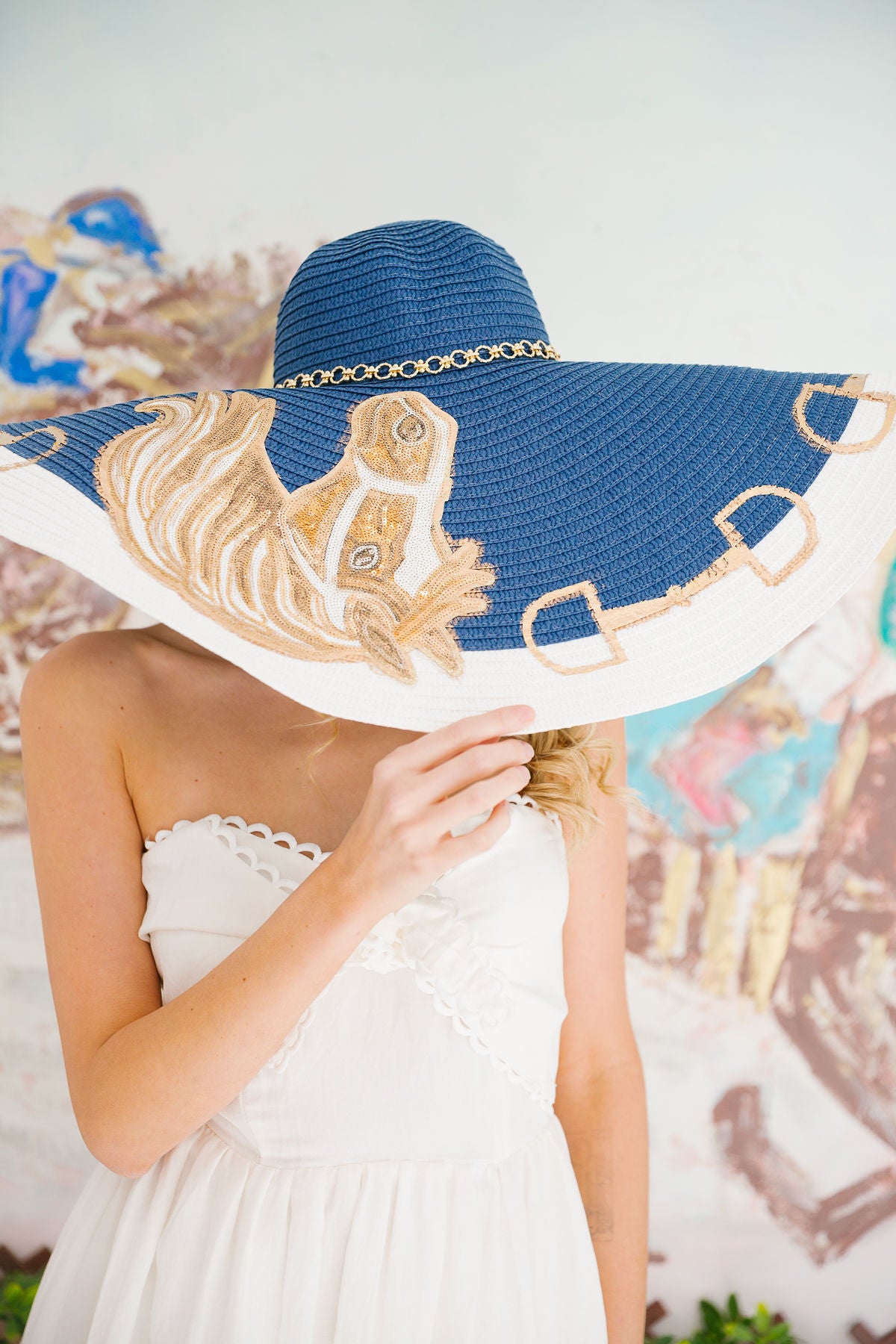 PADDOCK CLUB SUN HAT RANCHER HAT Judith March