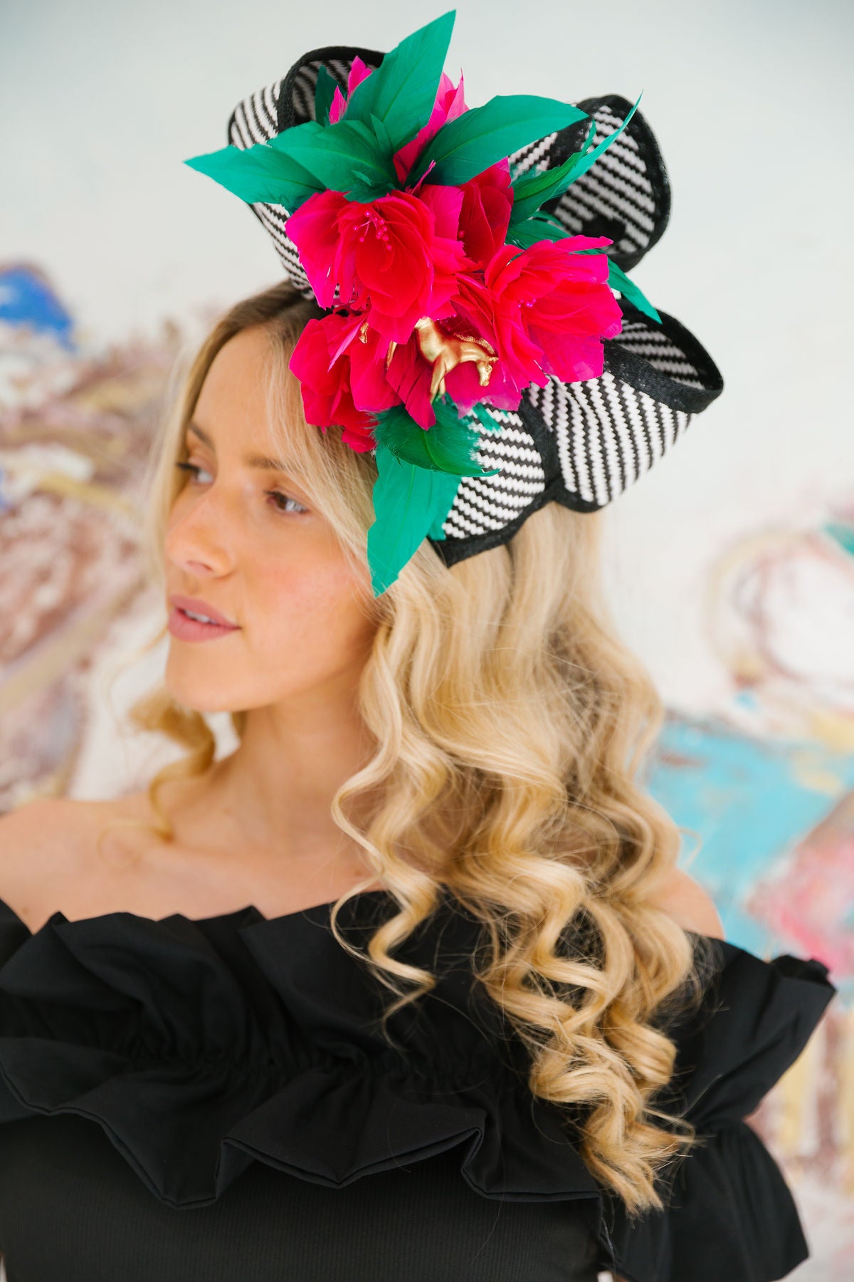 PADDOCK PARTY FASCINATOR FASCINATOR Judith March