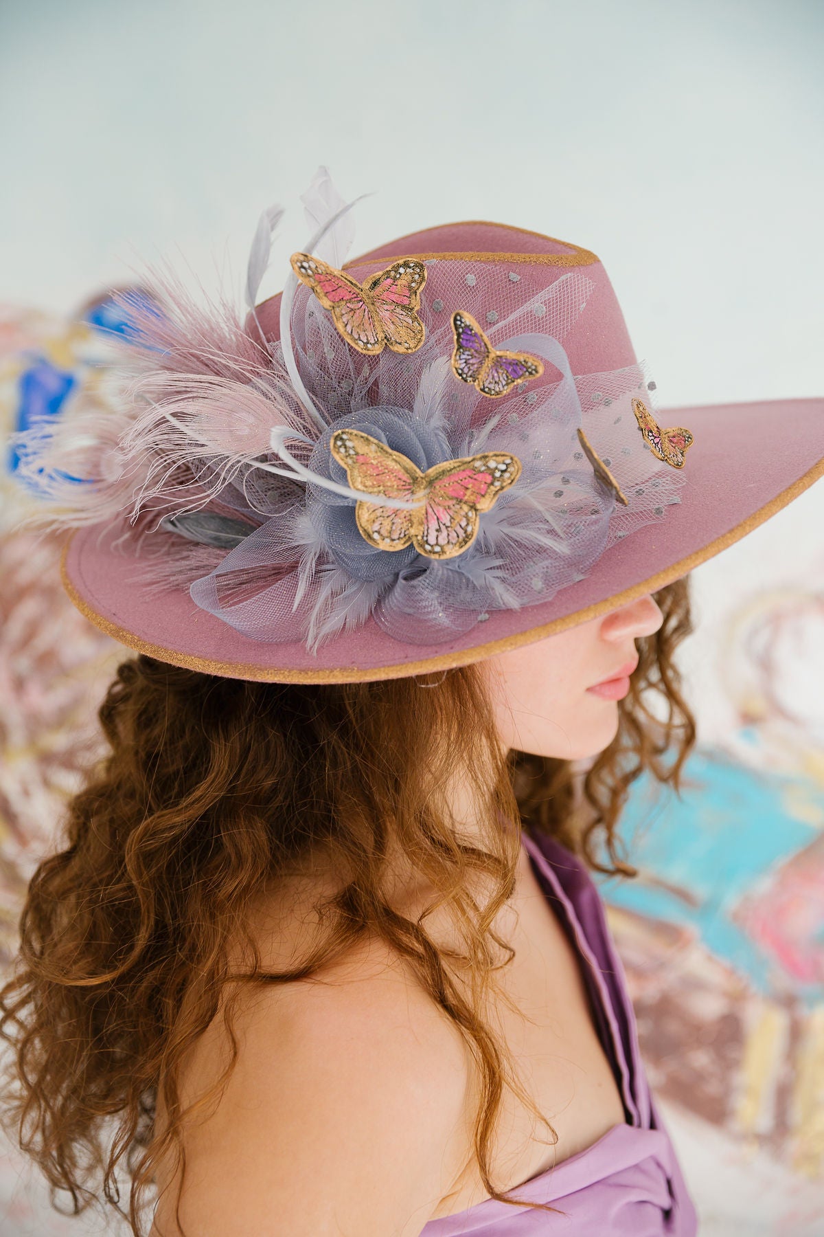BUTTERFLY EFFECT RANCHER HAT RANCHER HAT Judith March