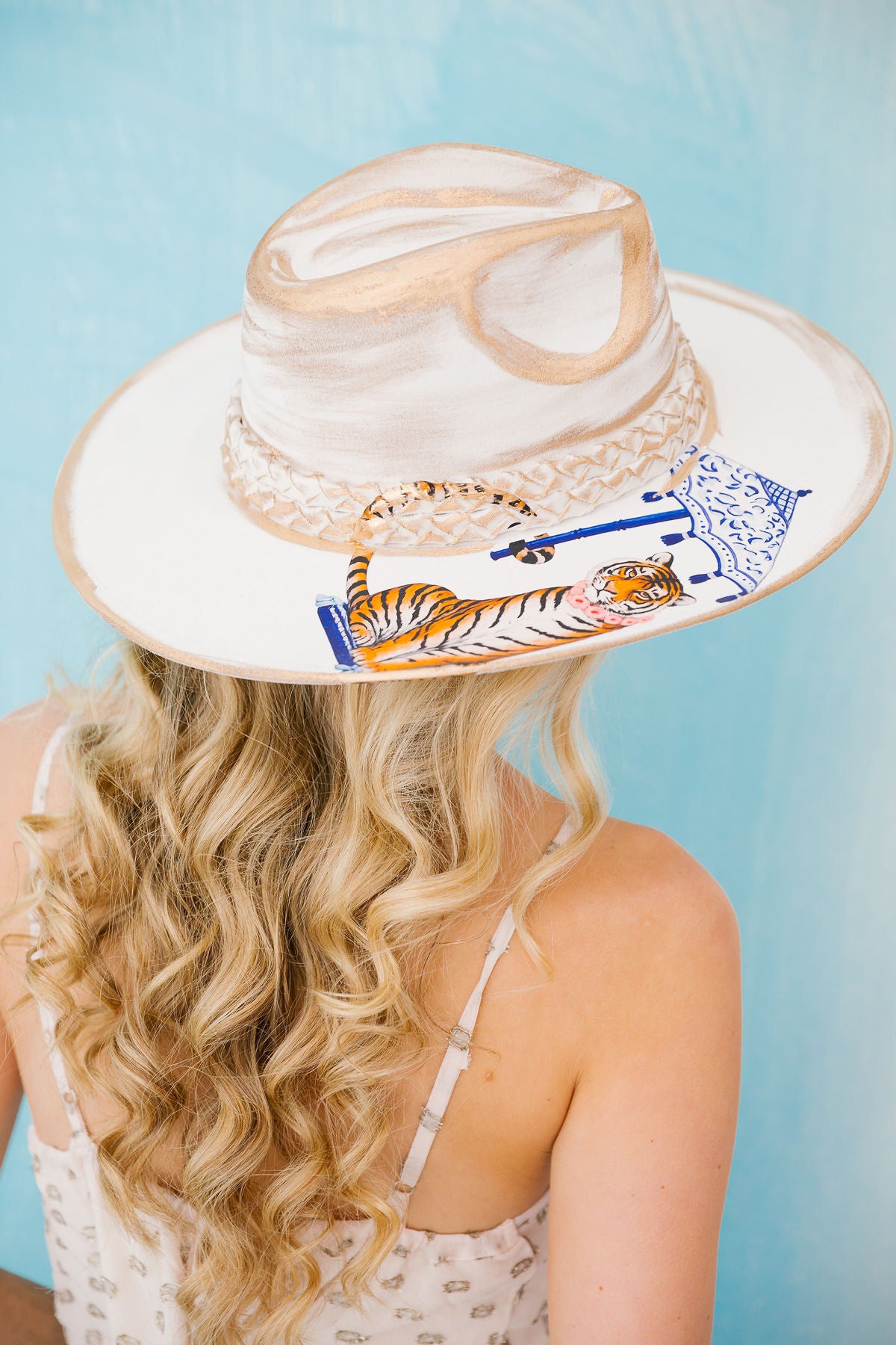 COASTAL TIGER WHITE RANCHER HAT Sun hat Judith March