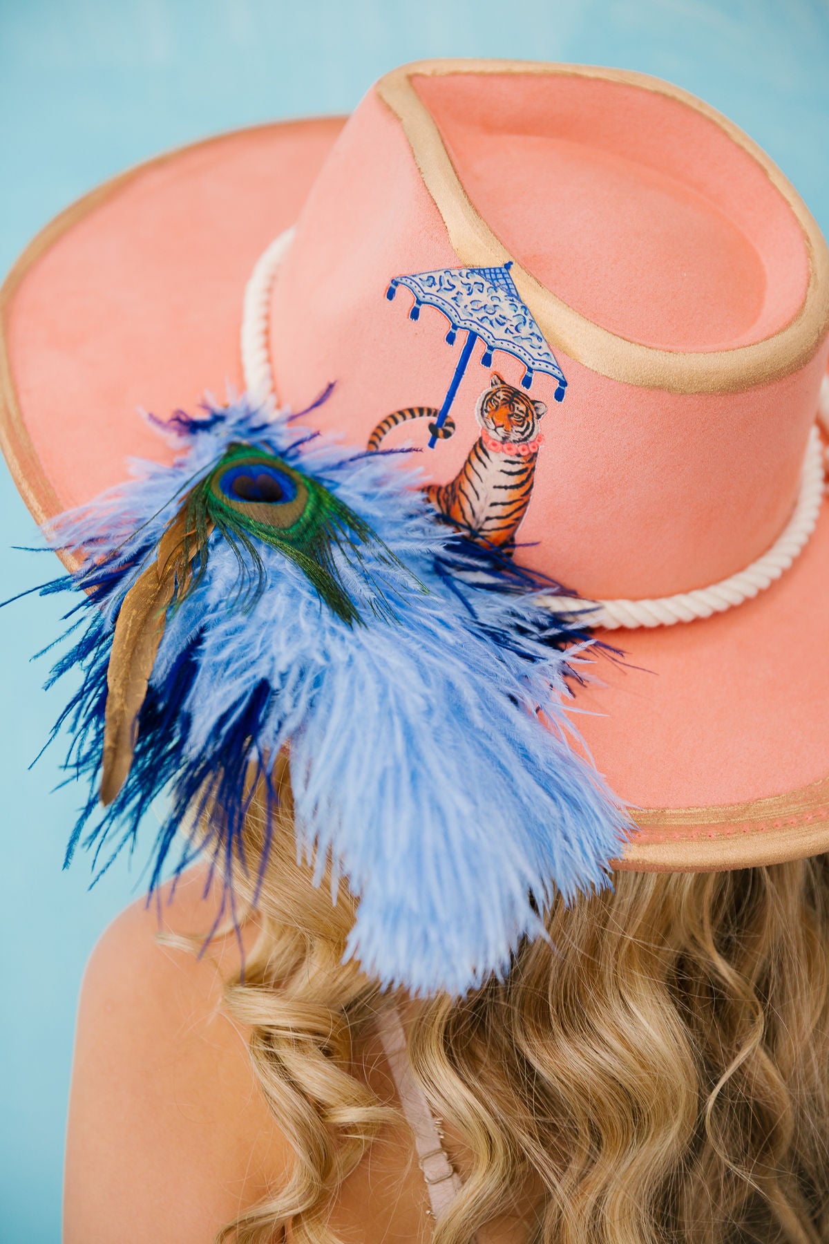 COASTAL TIGER PINK RANCHER HAT Sun hat Judith March