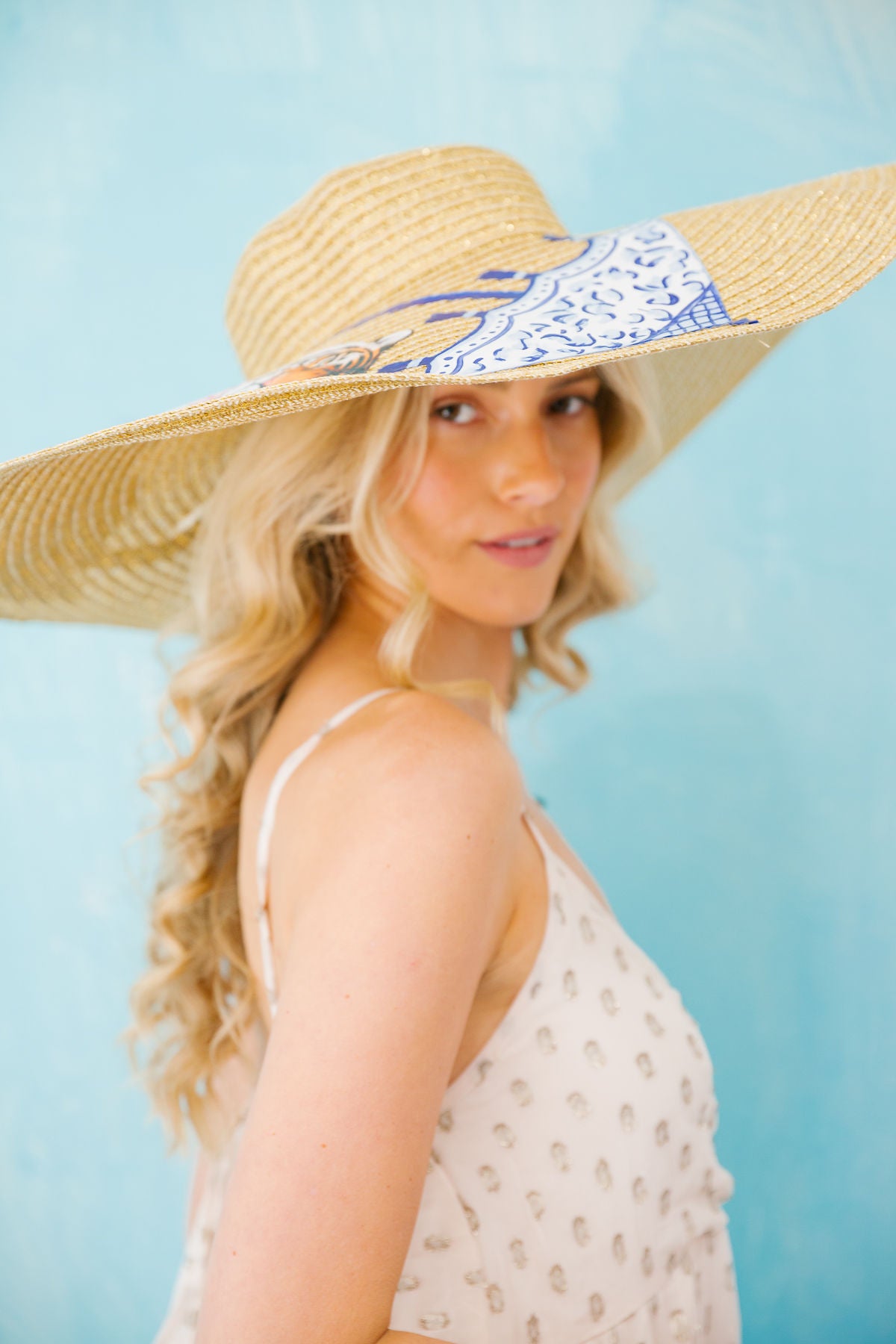 COASTAL TIGER TAN SUN HAT Sun hat Judith March