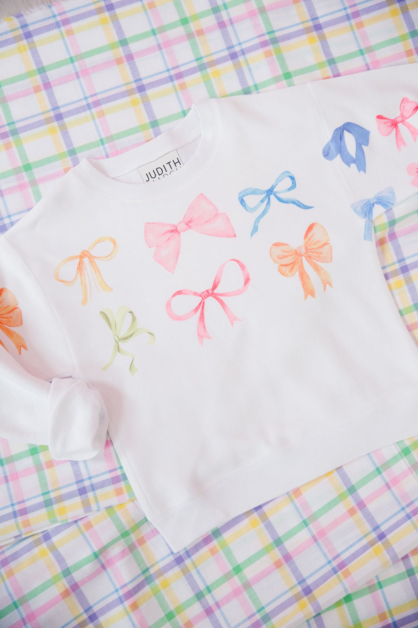 MINI KIDS BOW PRINT PULLOVER pullover Judith March