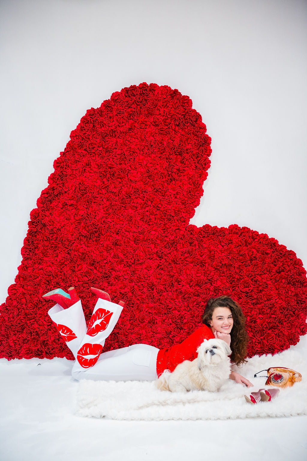 KISS ME WHITE FLARES