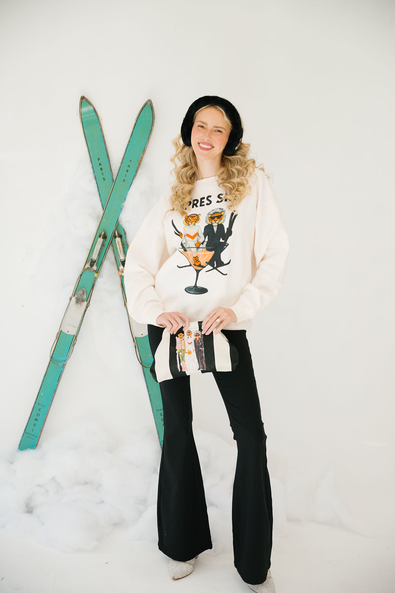 APRÈS SKI TIGER PULLOVER PULLOVER Judith March