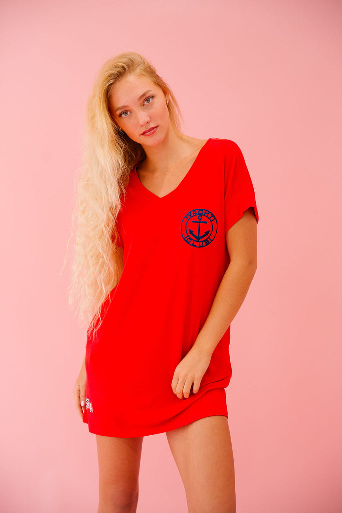 AMERICAN YACHT CLUB COVERUP WITH POCKETS DRESS Judith March