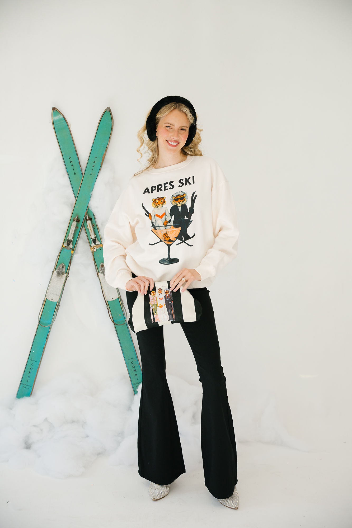 APRÈS SKI TIGER PULLOVER PULLOVER Judith March