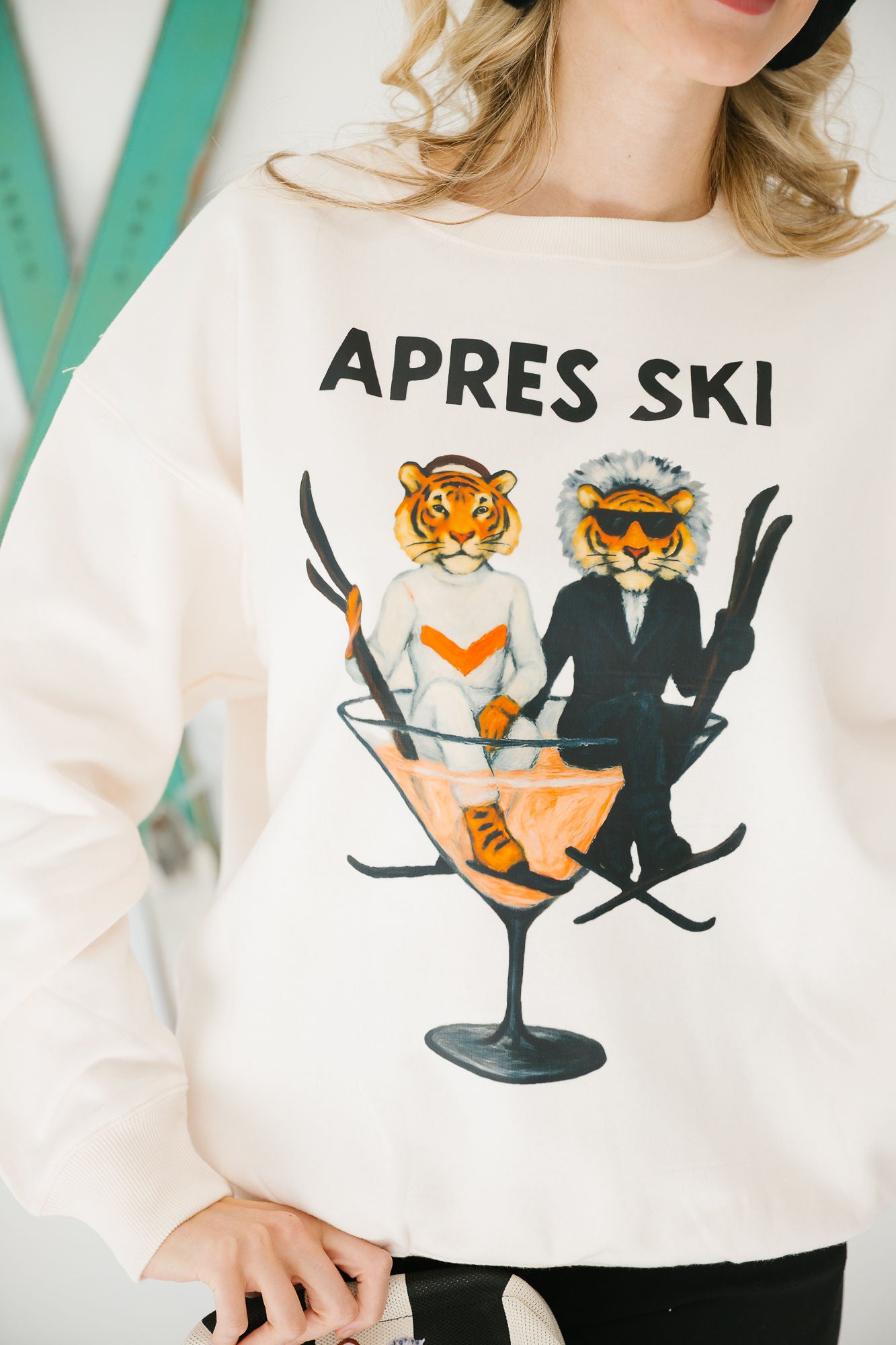 APRÈS SKI TIGER PULLOVER PULLOVER Judith March