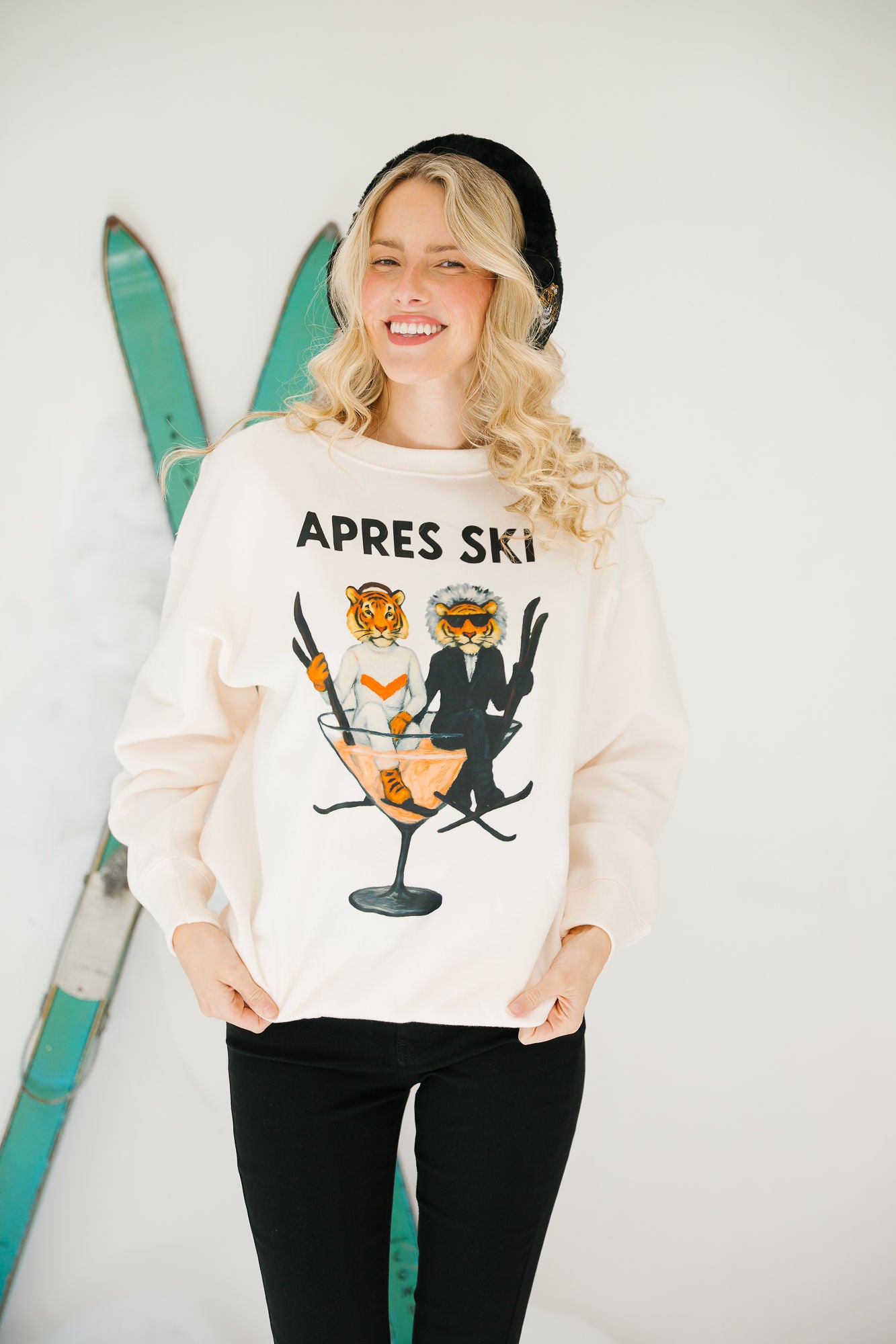 APRÈS SKI TIGER PULLOVER PULLOVER Judith March