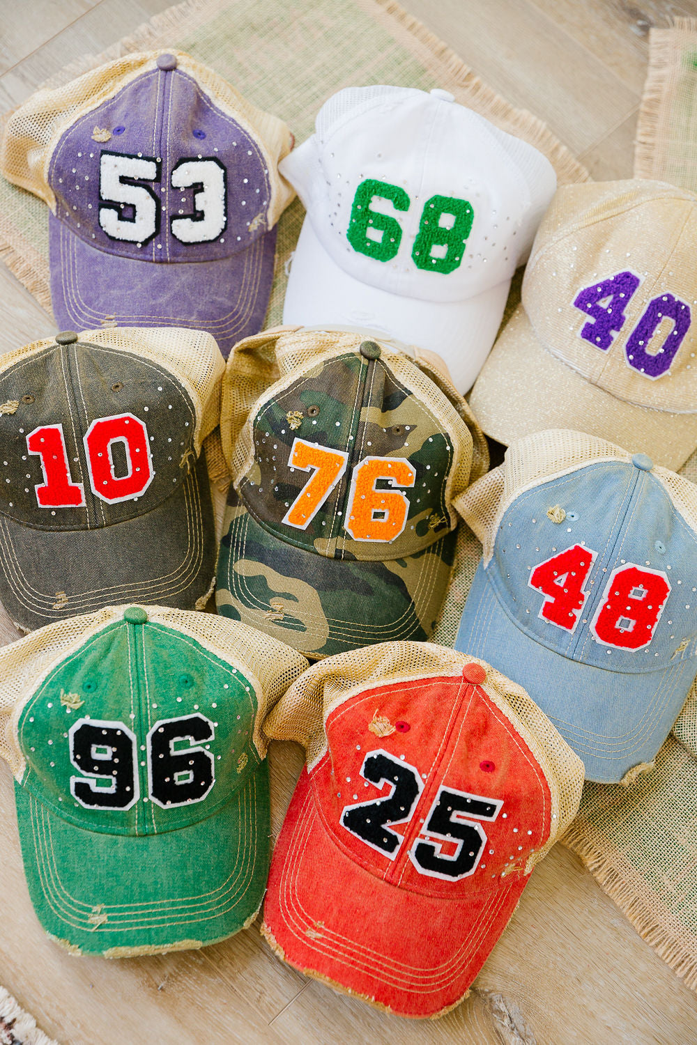 CUSTOM NUMBER PATCH BALL CAP | Judith March