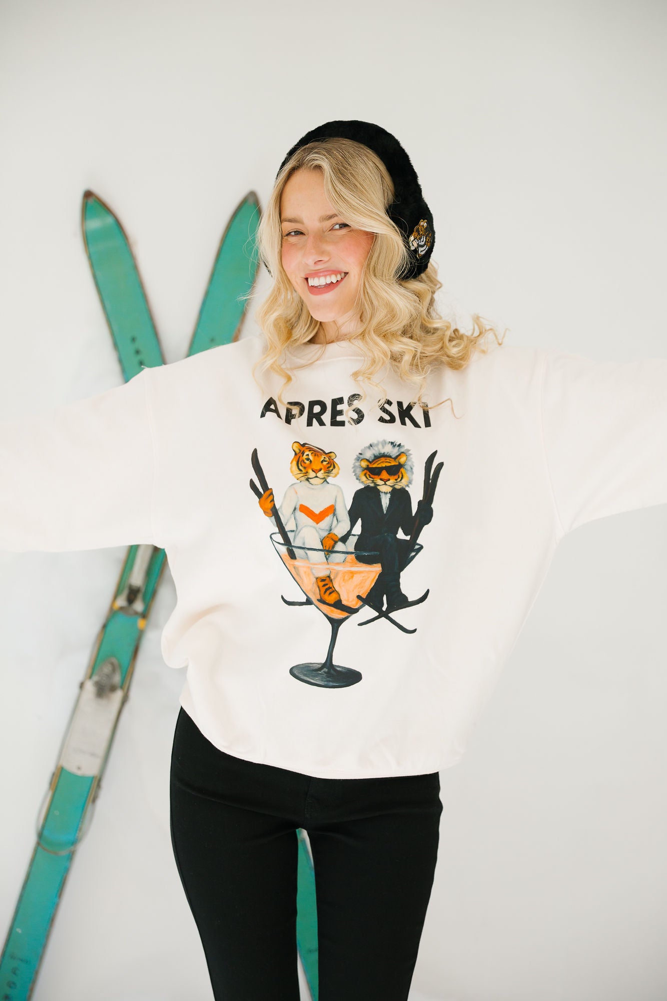 APRÈS SKI TIGER PULLOVER PULLOVER Judith March