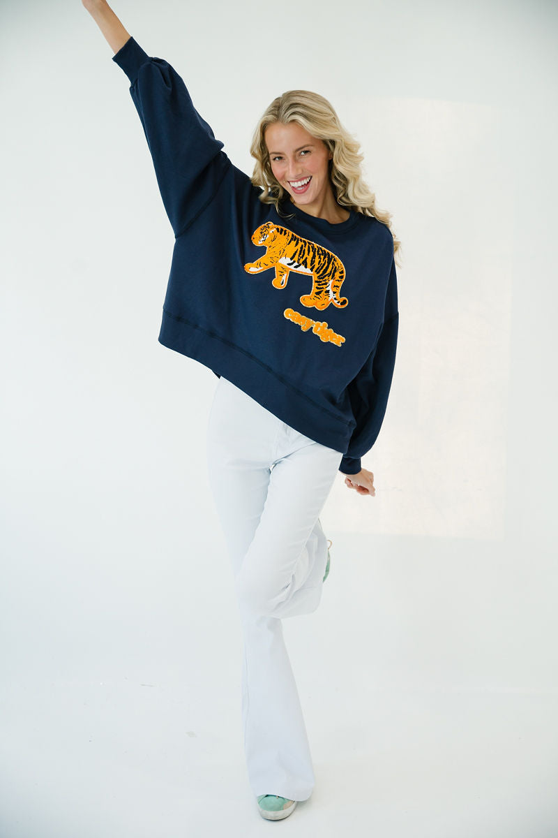 EASY TIGER NAVY PULLOVER pullover Judith March