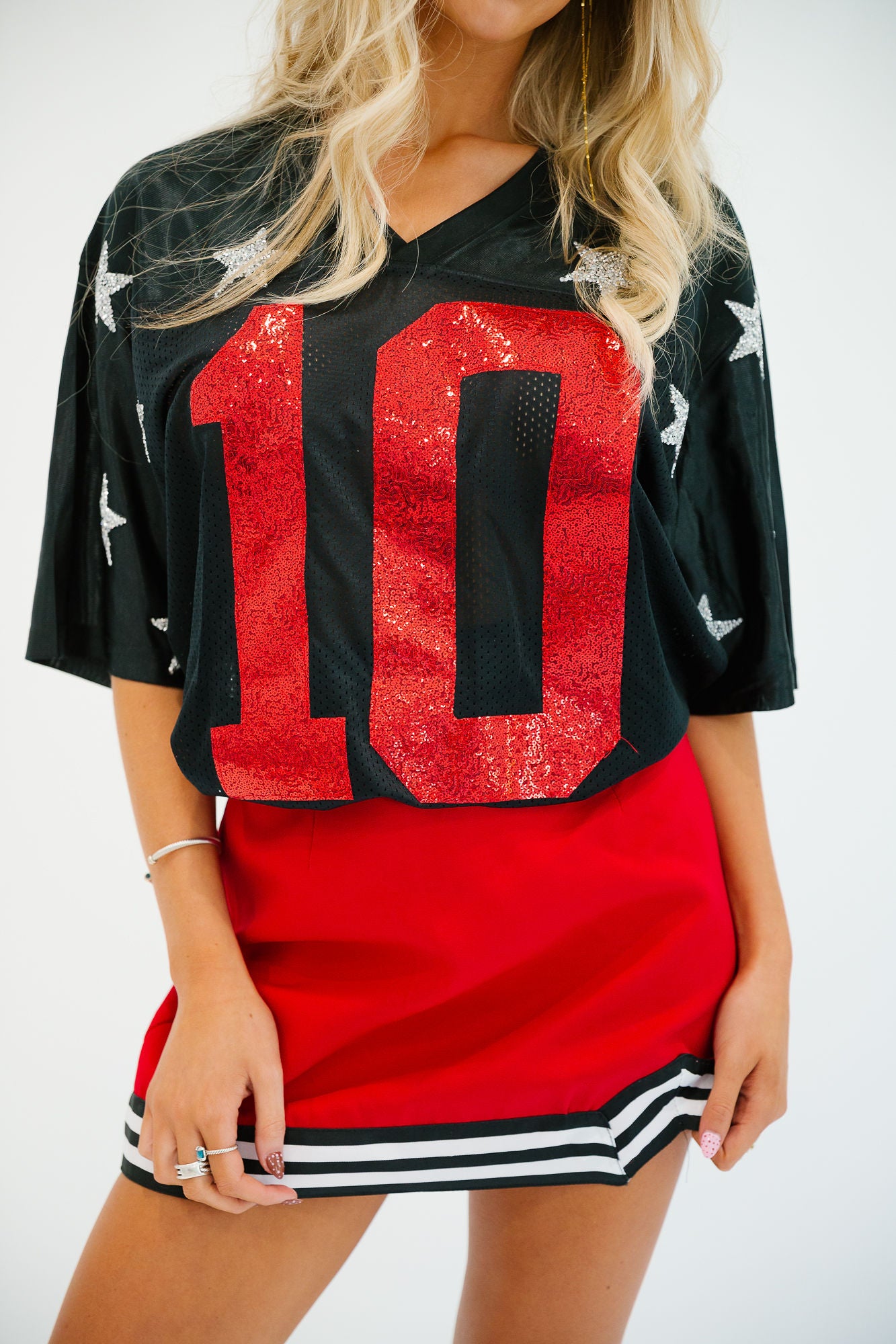 CUSTOM NUMBER JERSEY TOP Judith March