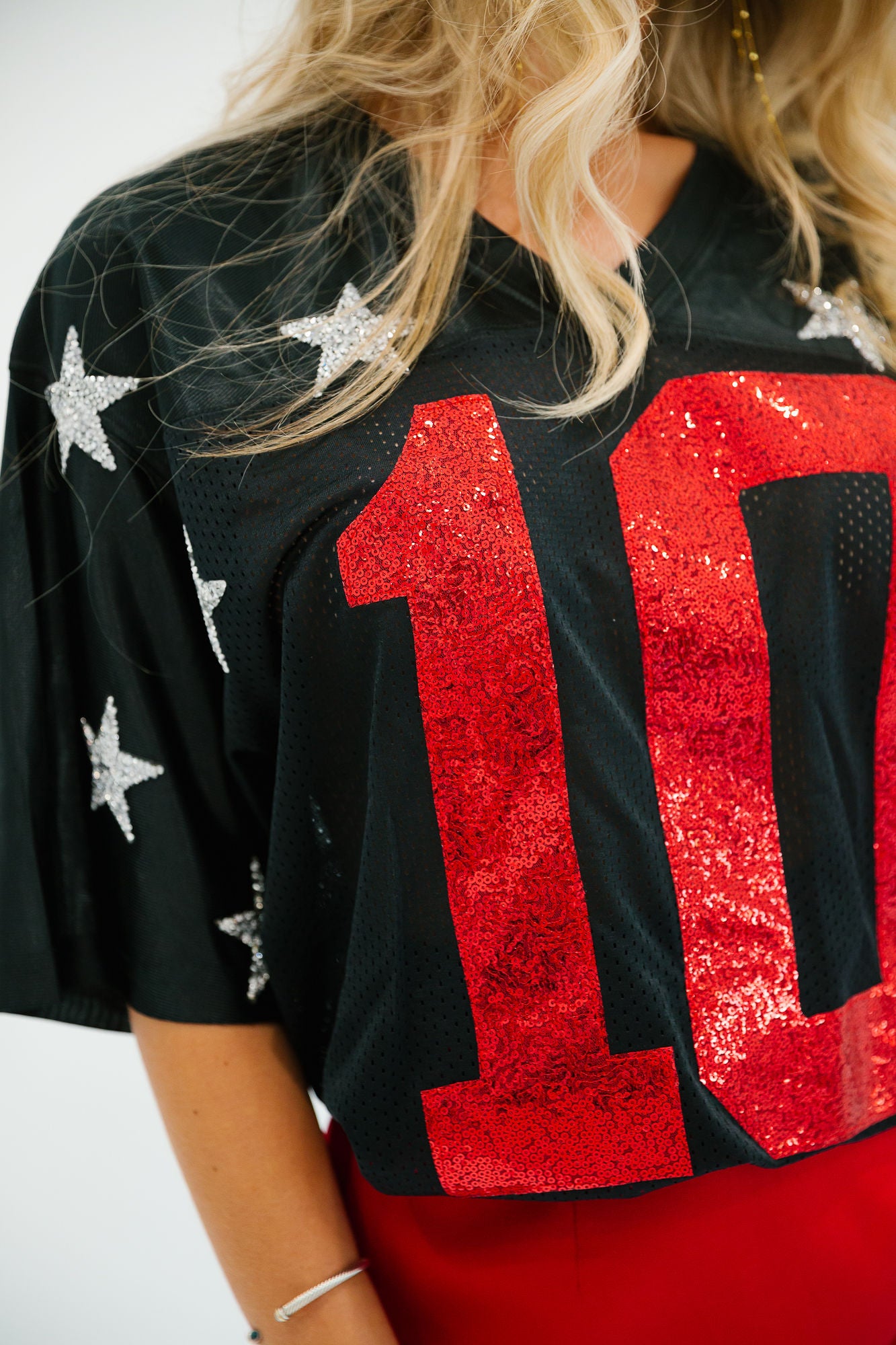 CUSTOM NUMBER JERSEY TOP Judith March