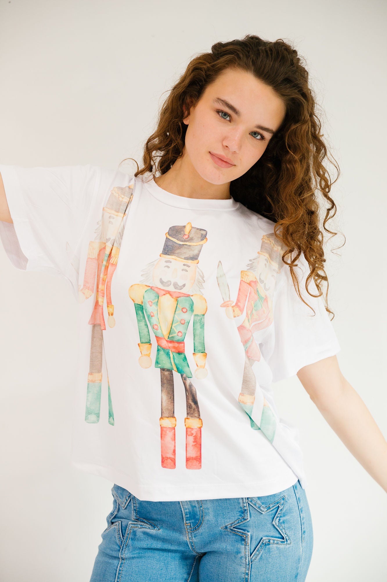 *NUTCRACKER TRIO TEE - SMALL PULLOVER Judith March