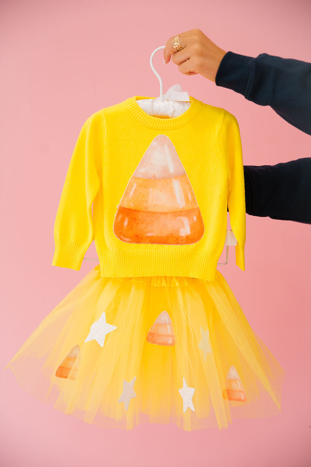 MINI KIDS CANDY CORN YELLOW SWEATER SWEATER Judith March