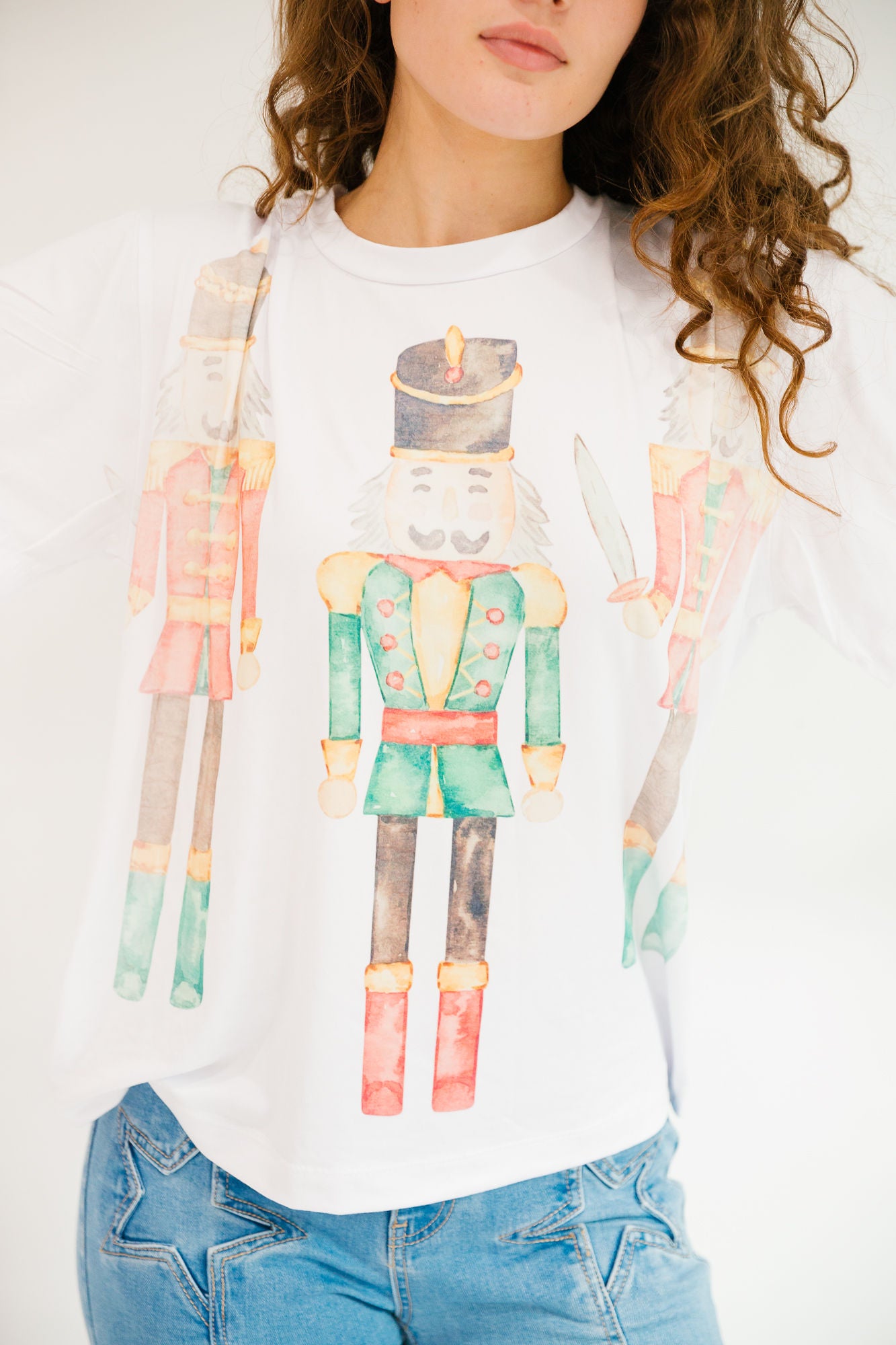 *NUTCRACKER TRIO TEE - SMALL PULLOVER Judith March