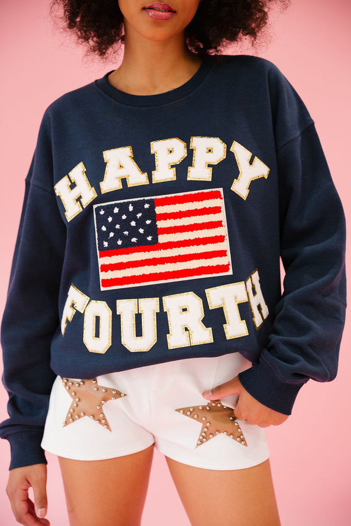 HAPPY FOURTH PULLOVERS pullover Judith March   