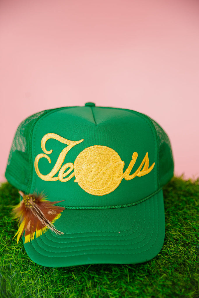 TENNIS BALL GREEN TRUCKER HAT (PRE-ORDER) TRUCKER HAT Judith March