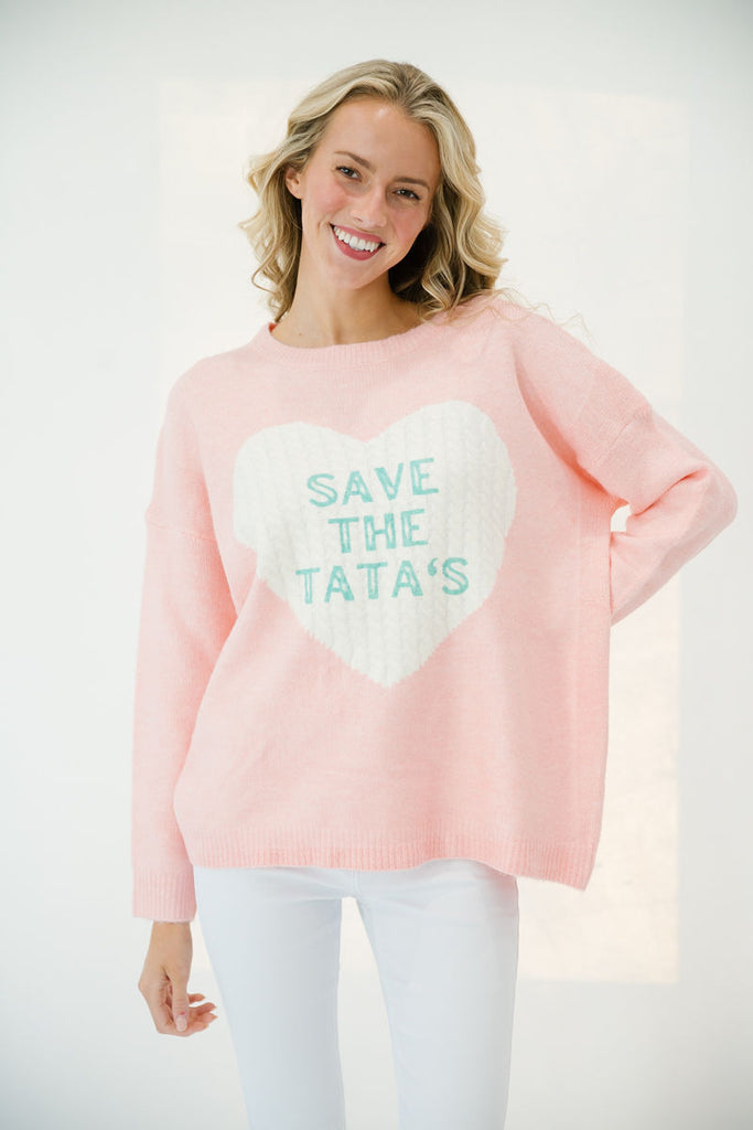 SAVE THE TATA'S HEART SWEATER