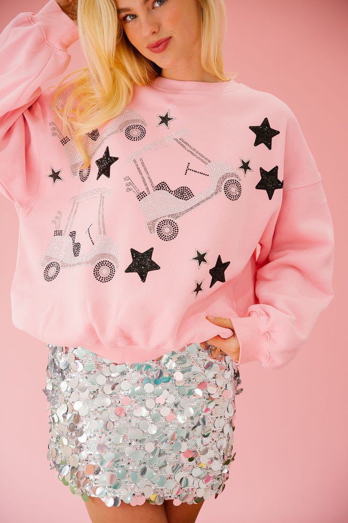 CART STAR PINK PULLOVER pullover Judith March   