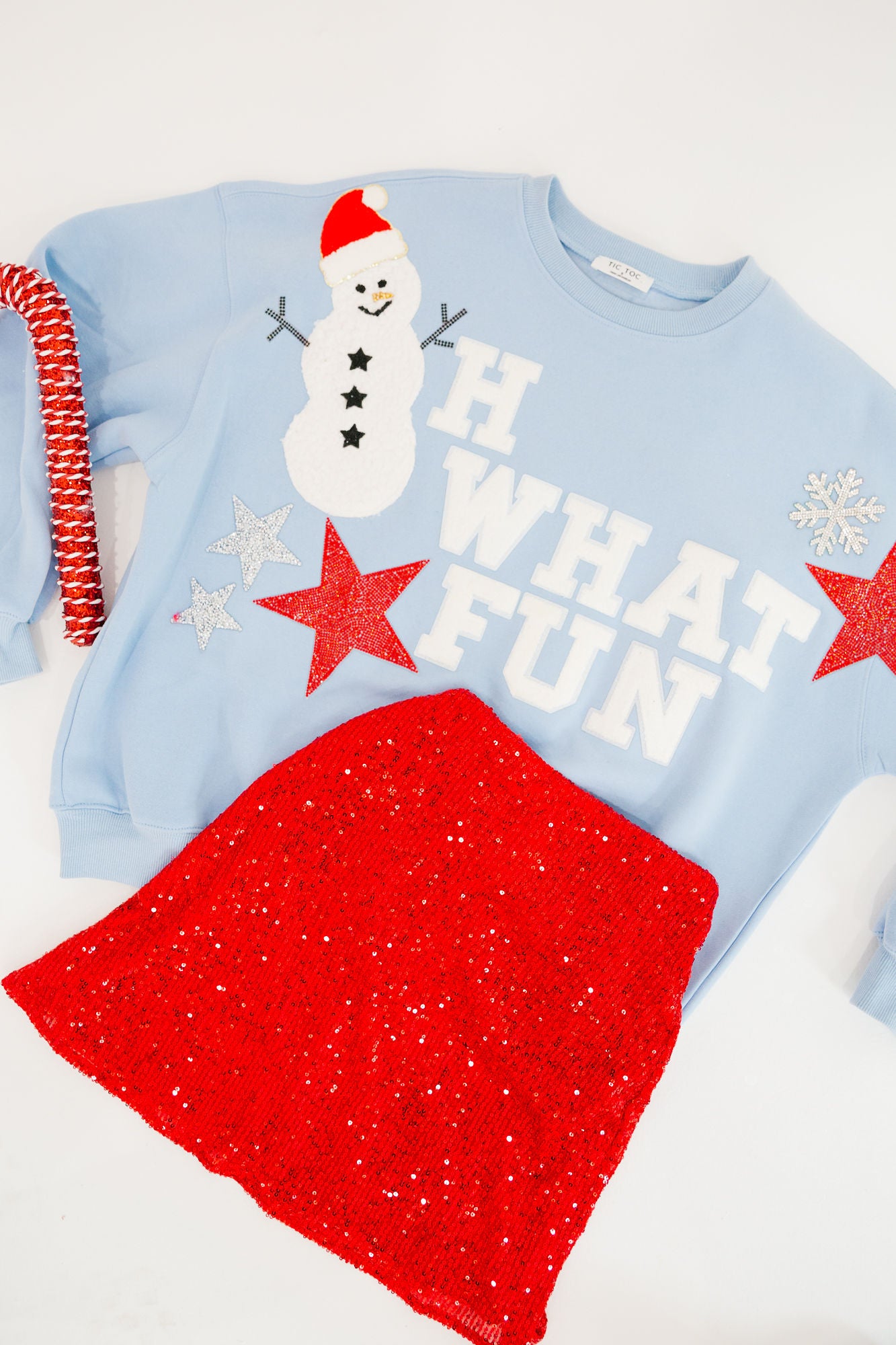 OH WHAT FUN BLUE PULLOVER PULLOVER Judith March