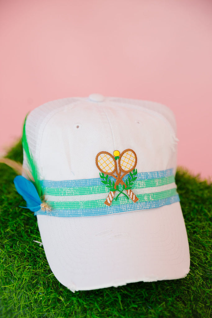 GAME POINT RIBBON TRUCKER HAT TRUCKER HAT Judith March   