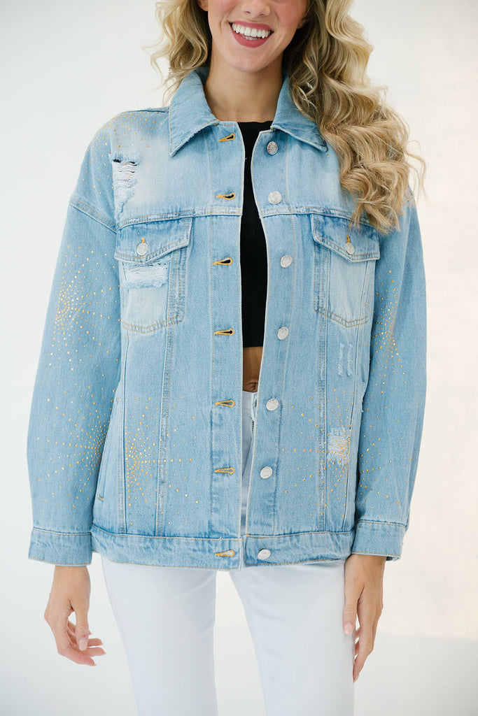 ELECTRIC TIGER DENIM JACKET DENIM JACKET Judith March   