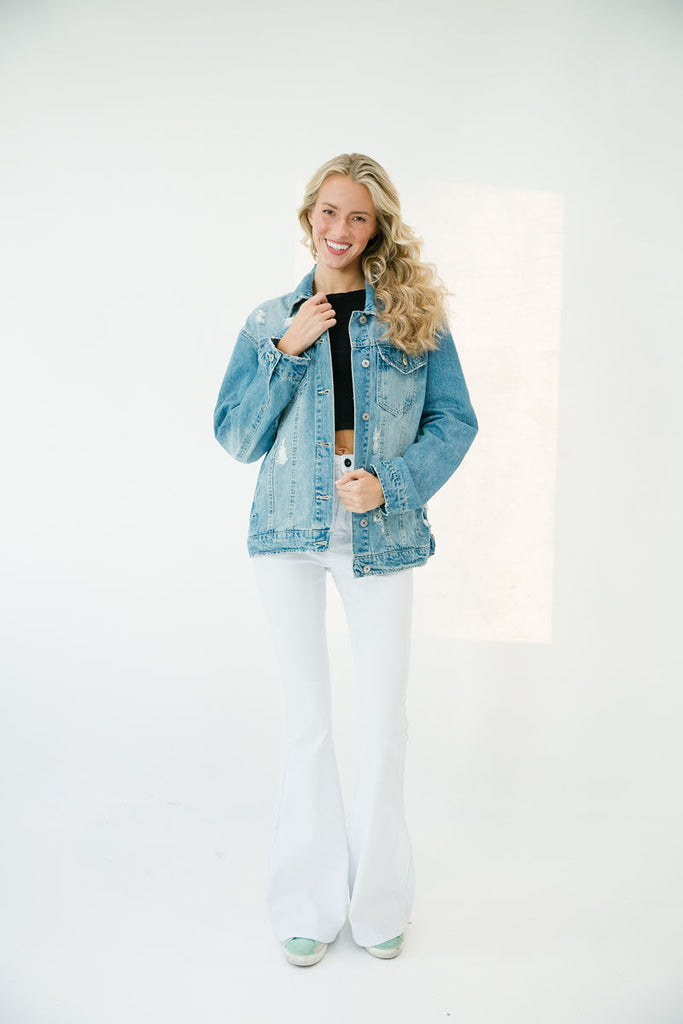 EASY TIGER DENIM JACKET DENIM JACKET Judith March