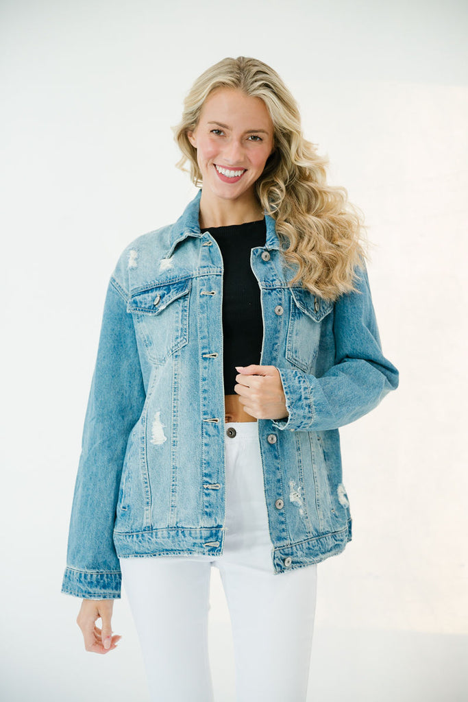 EASY TIGER DENIM JACKET DENIM JACKET Judith March