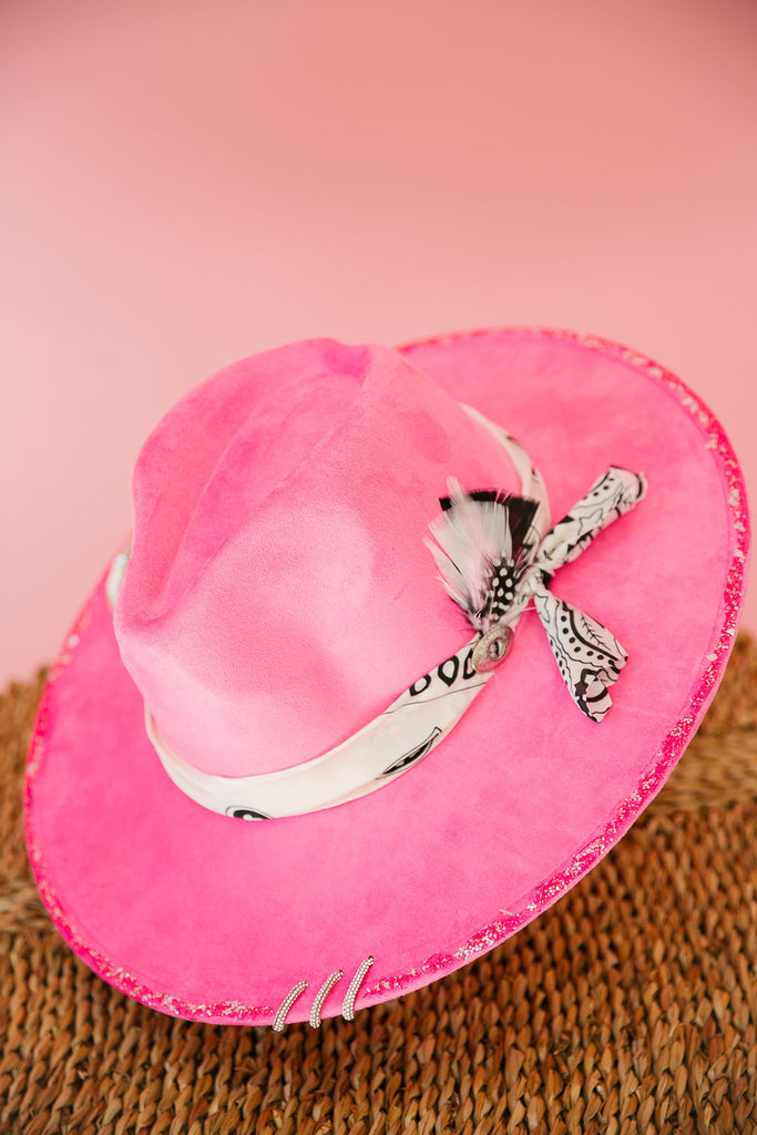 MAKE A RACKET PINK RANCHER HAT RANCHER HAT Judith March   