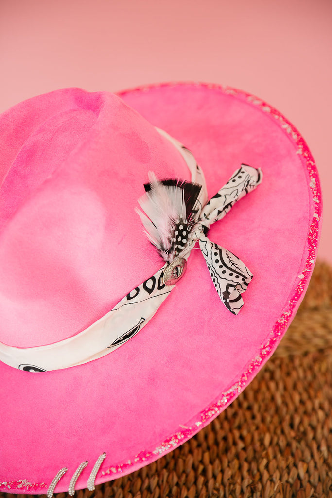 MAKE A RACKET PINK RANCHER HAT RANCHER HAT Judith March   