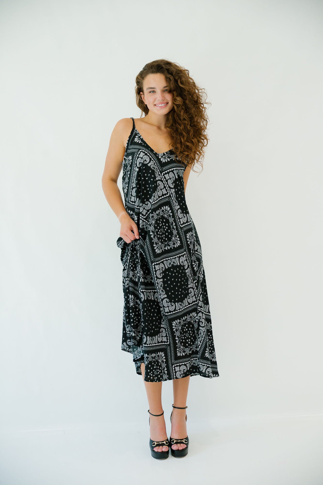 PAISLEY TAILGATE DRESS DRESS Judith March