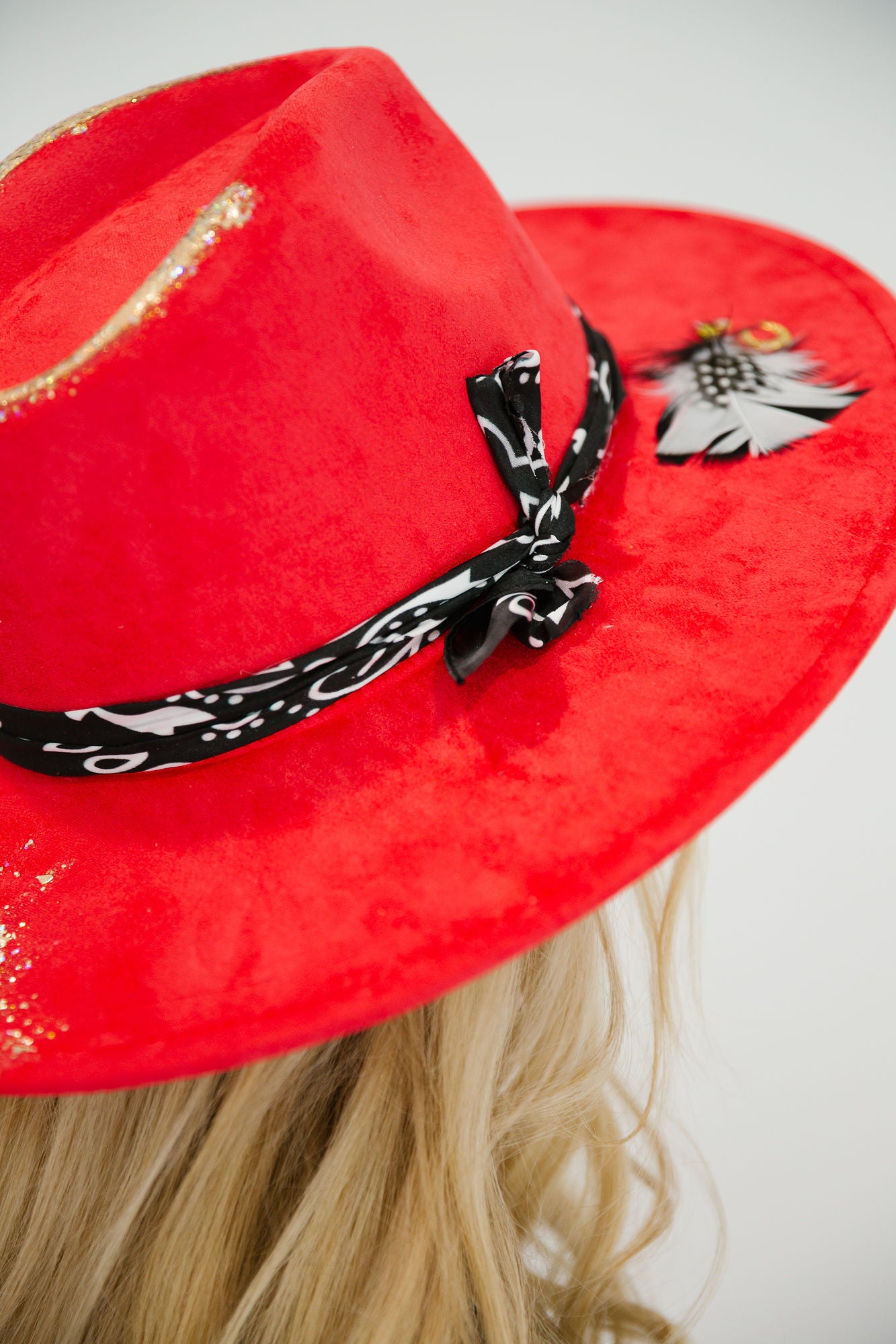 FAIR CATCH RED RANCHER HAT RANCHER HAT Judith March