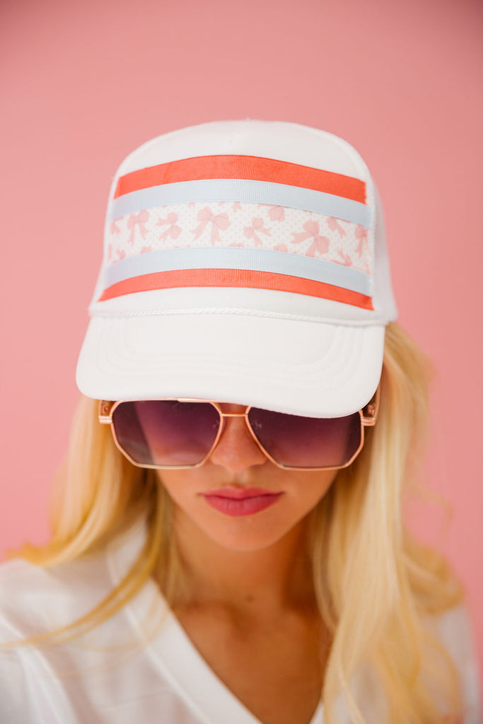 GAME DAY BOW TRUCKER HAT HAT Judith March   