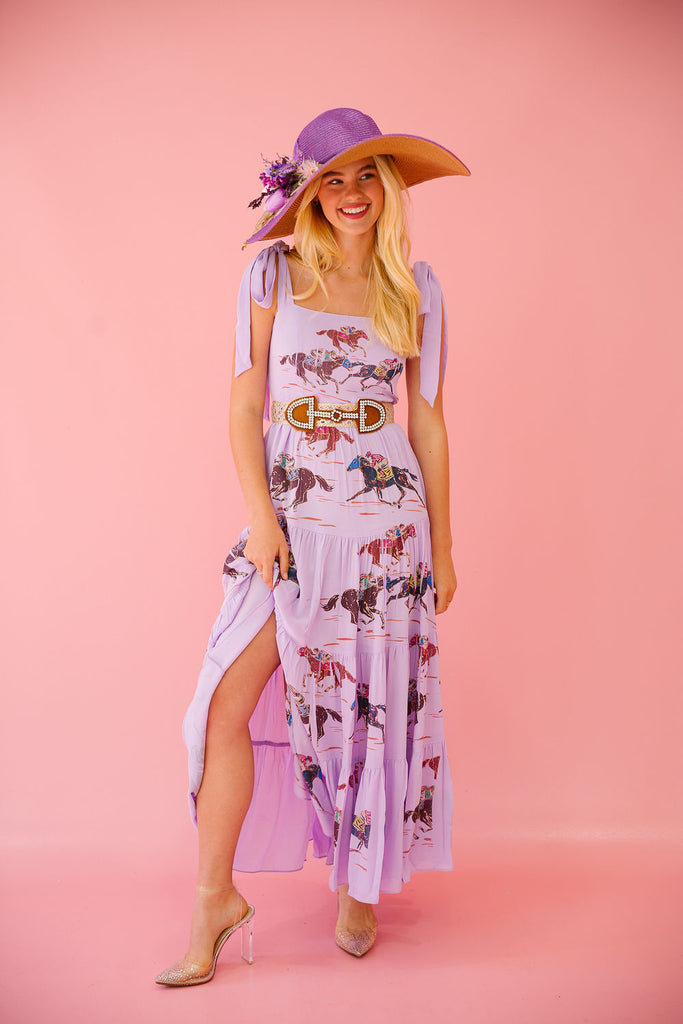 FRONT RUNNER PURPLE MAXI DRESS DRESSES Judith March