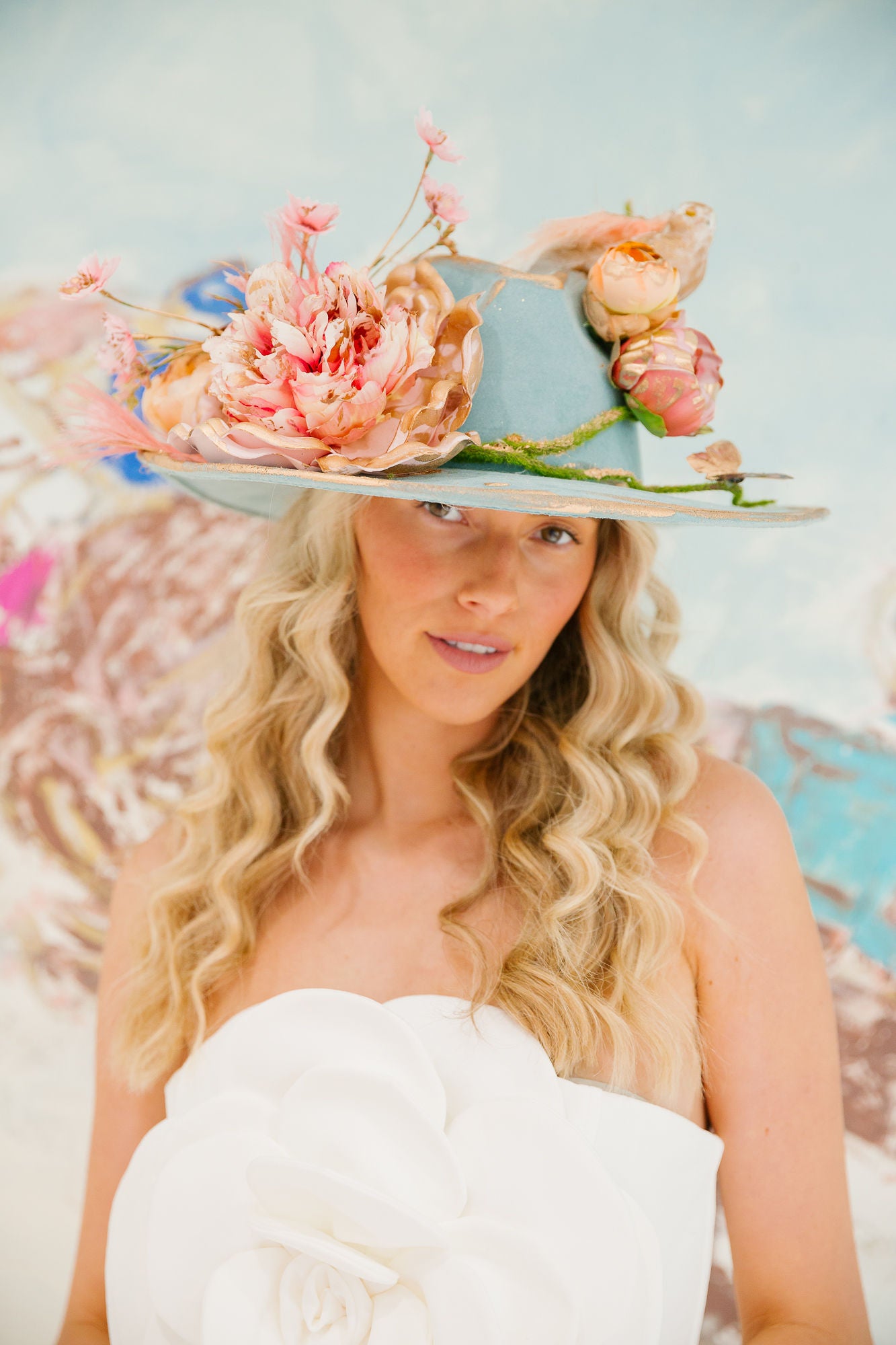 WINNER'S GARDEN RANCHER HAT (ONE OF A KIND) RANCHER HAT Judith March