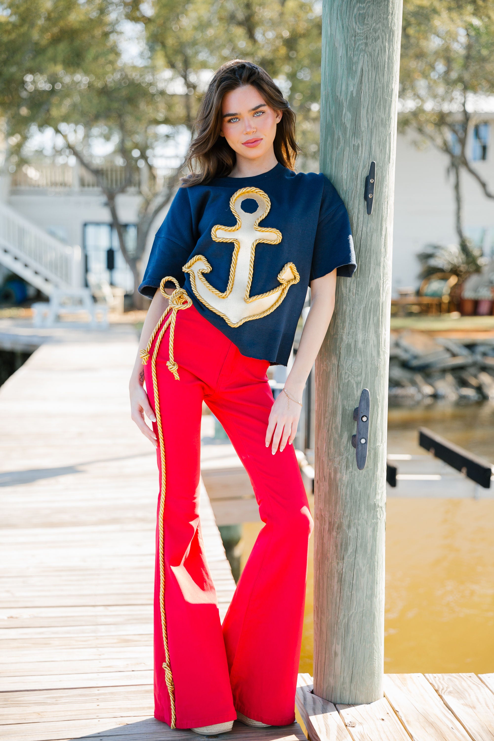 ANCHOR LINES RED FLARES FLARES Judith March