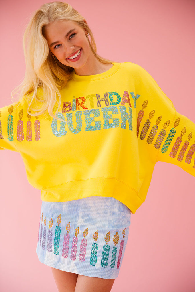 IT'S MY BIRTHDAY TIE DYE SKIRT SKIRT Judith March