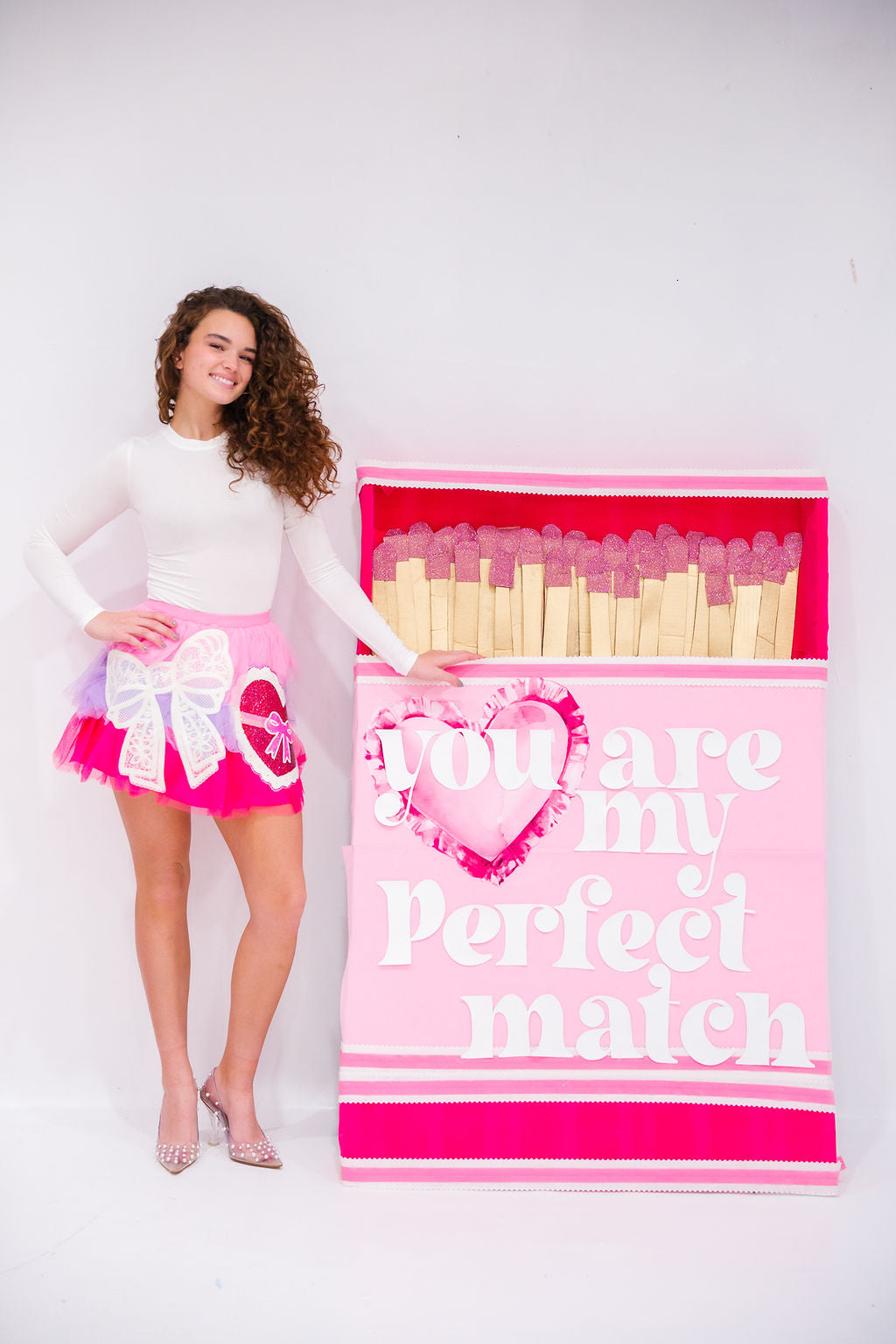 VINTAGE VALENTINE TULLE SKIRT SKIRT Judith March