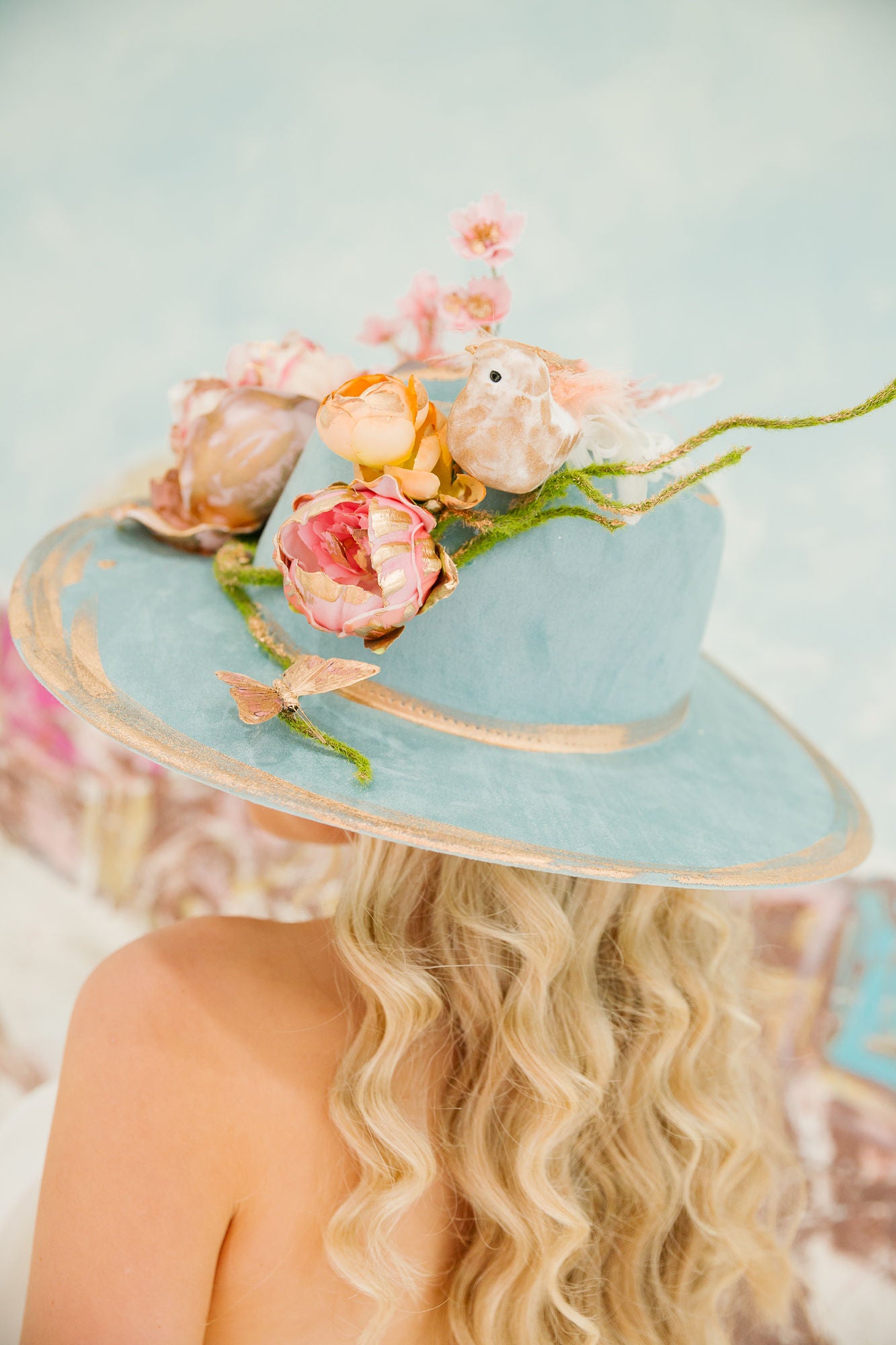 WINNER'S GARDEN RANCHER HAT (ONE OF A KIND) RANCHER HAT Judith March