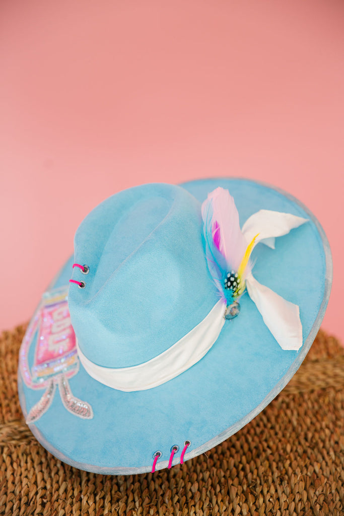 GOLF GIRL BLUE RANCHER HAT RANCHER HAT Judith March   