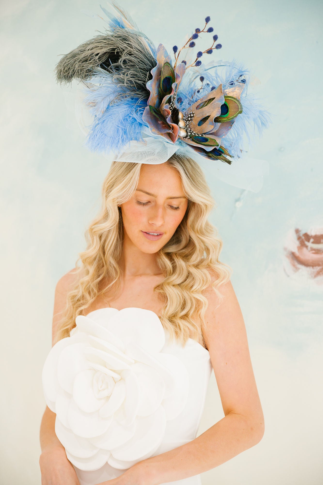 MONARCH MUSE FASCINATOR (ONE OF A KIND) FASCINATOR Judith March