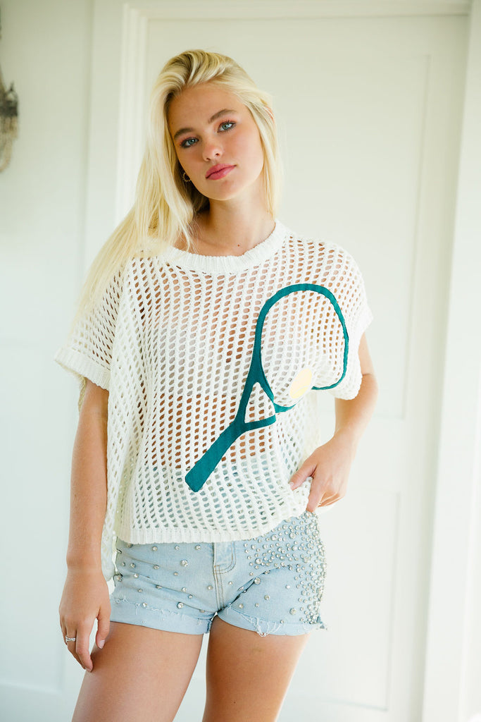 BREAK POINT CROCHET TOP TOP Judith March   
